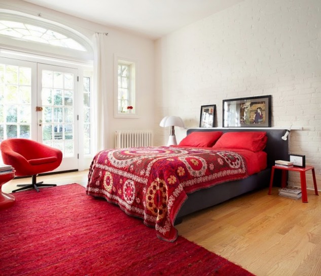 Amazing Red And Black Bedrooms