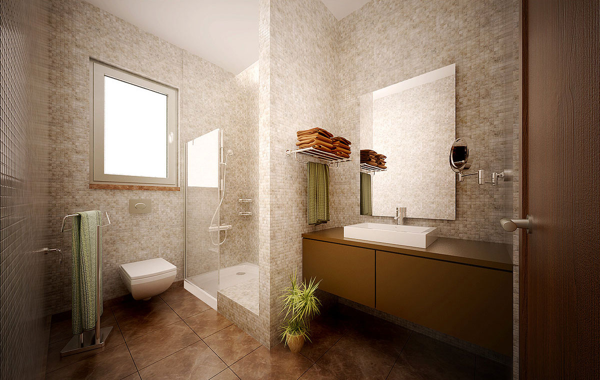 Cool Modern Beige Bathroom Vanity Designs