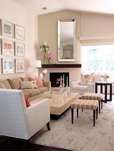 Coolest Beige Living Room Designs