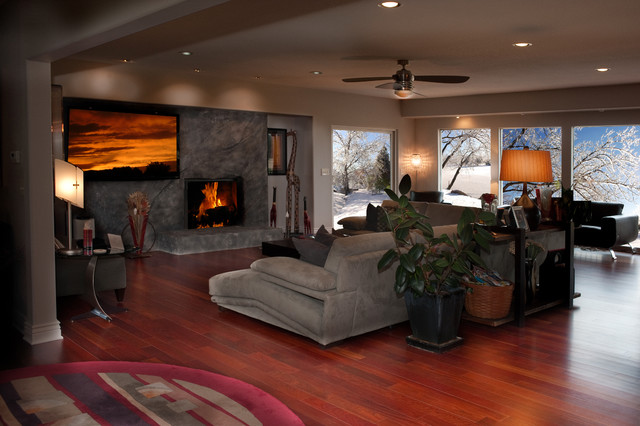 Stylish Living Room Designs With Hardwood Floors