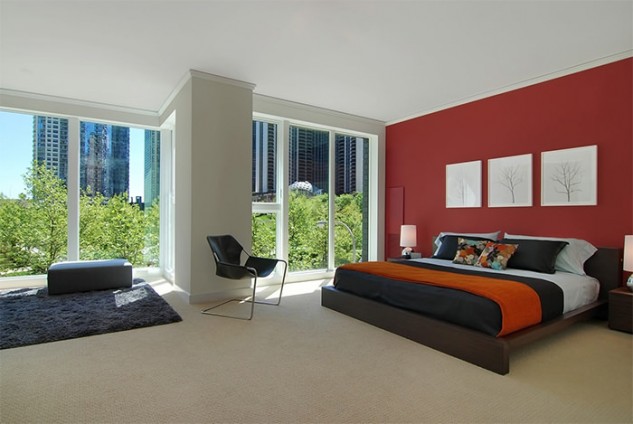 Superb Red And Black Bedrooms