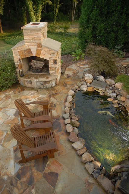 Beautiful Backyard Pond Design Ideas