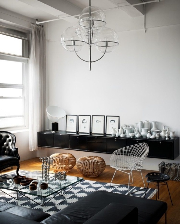 Beautiful Black And White Interior Design