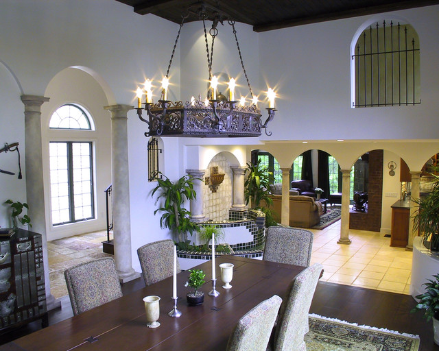 Classic Mediterranean Dining Room Designs