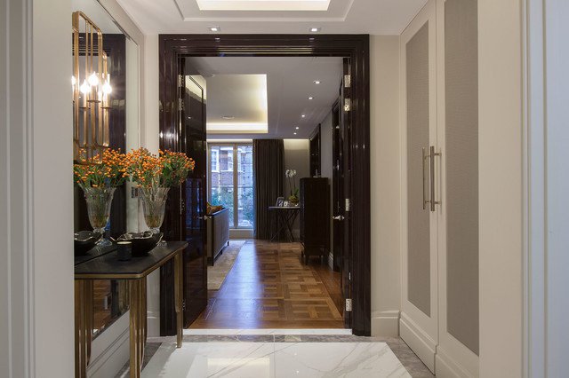 Classy Transitional Entry Design
