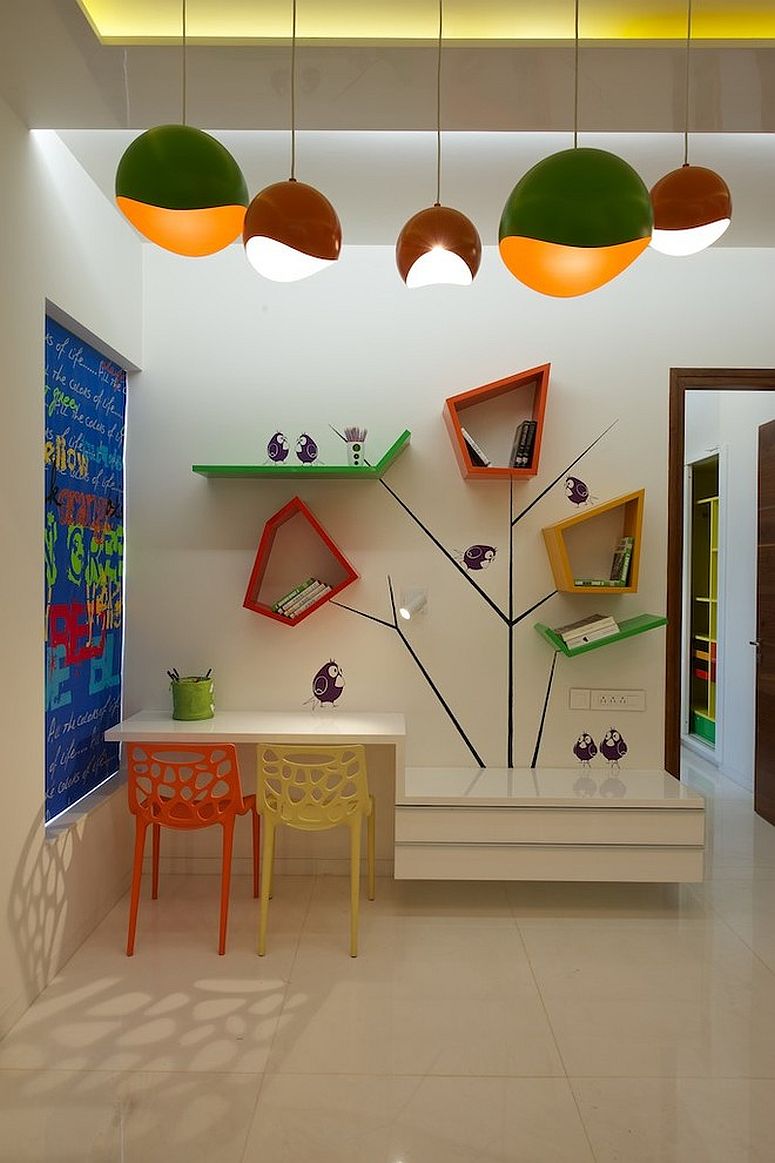 Colorful-Tropical-Kids-Room-Design