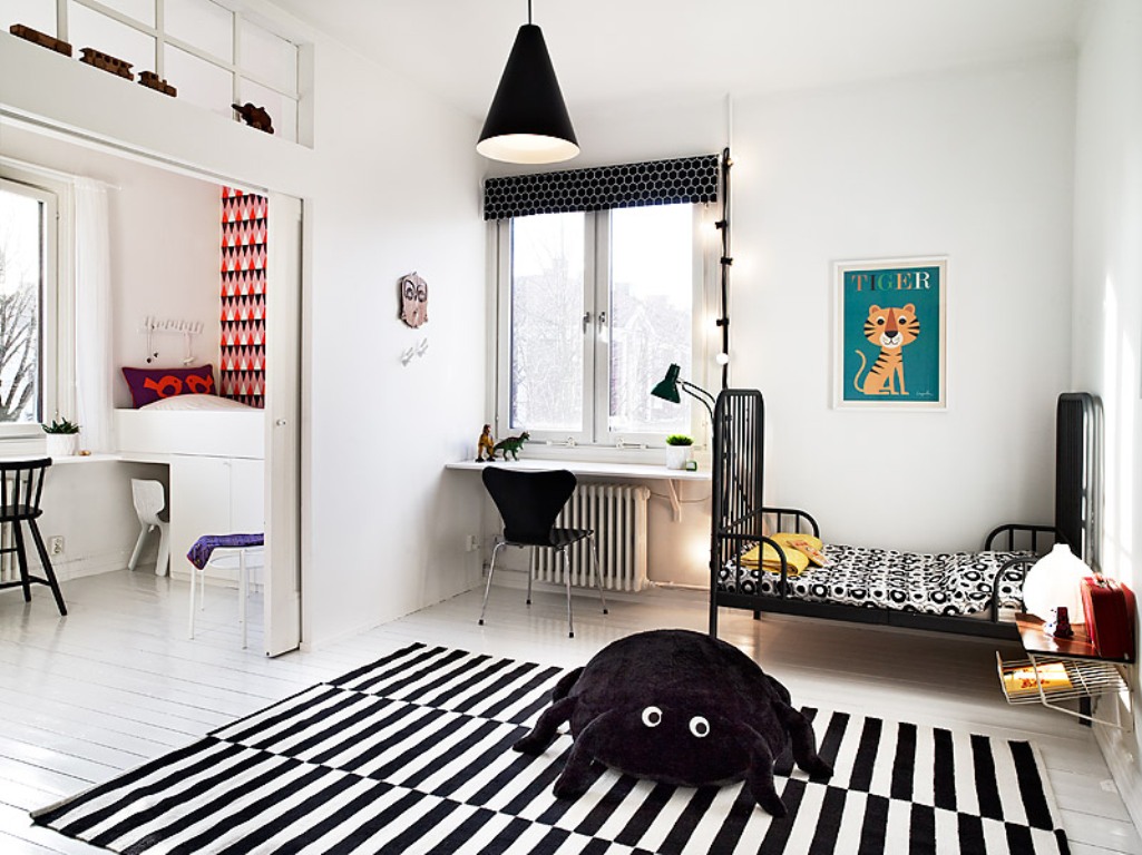 Contemporary-Scandinavian-Kids-Bedroom