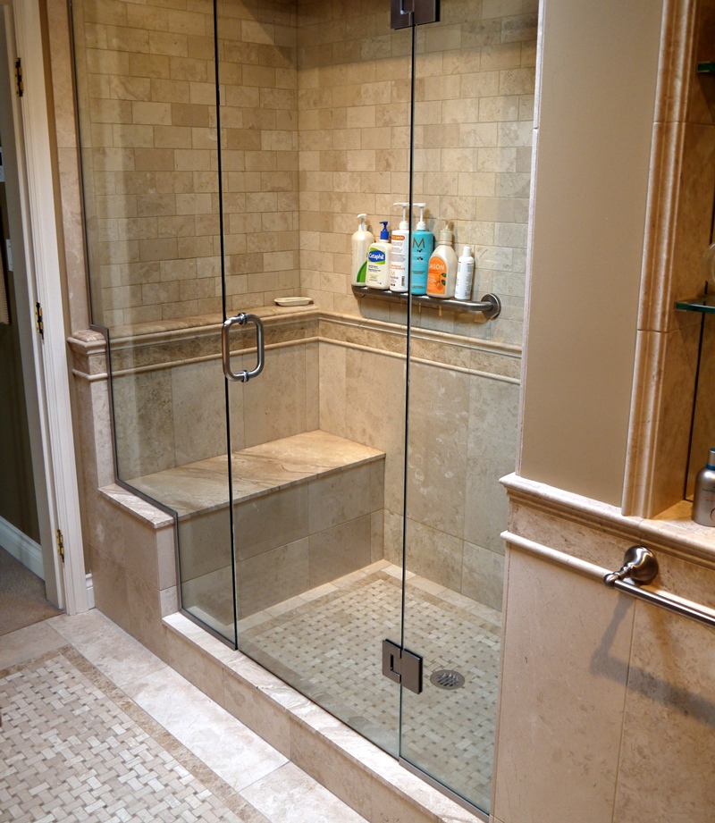 Cool Bathroom Design with Walk In Shower