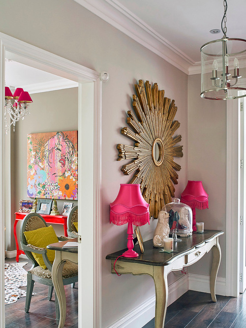 Cool Eclectic Entry Design