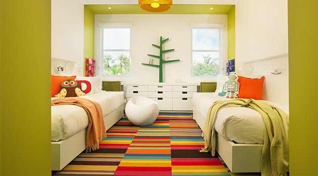 Cool Modern Kids Room Design