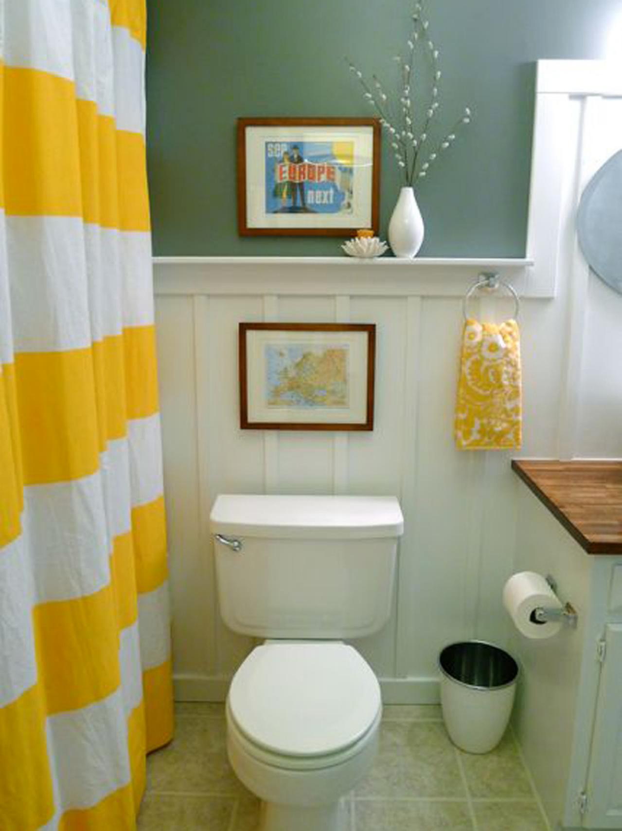 Cool Yellow Bathrooms