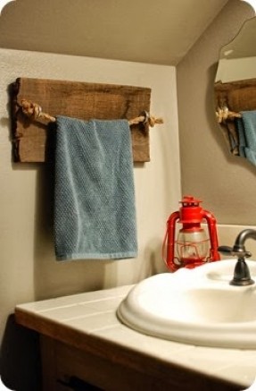 DIY Towel Holder