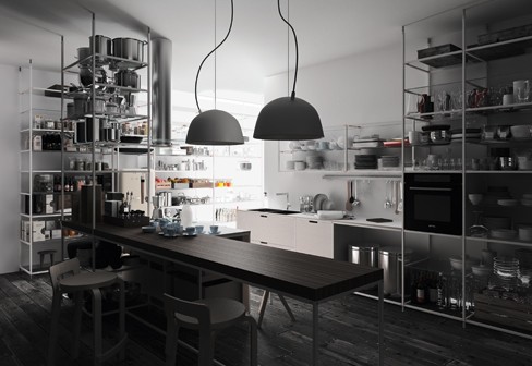 Fabulous Industrial Kitchen Design