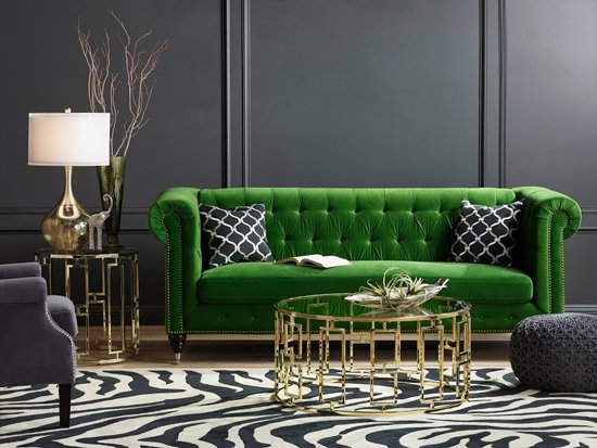 Green-Velvet-Sofa-Living-Room-Design-Decor