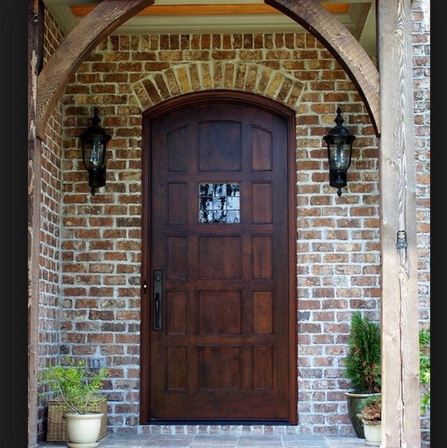 Interior-Rustic-Wood-Entry-Door-Design