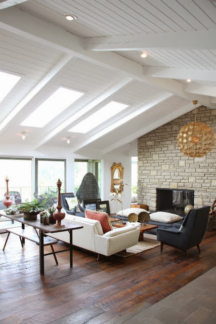 Lovely Exposed Ceiling Beams