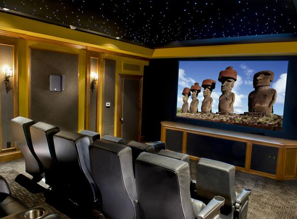 Lovely Home Theater Design Ideas