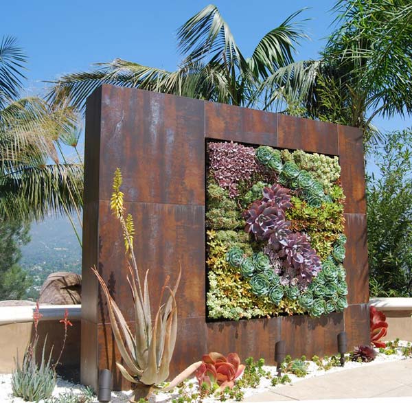 Lovely Metal Projects For Outdoor Decorations
