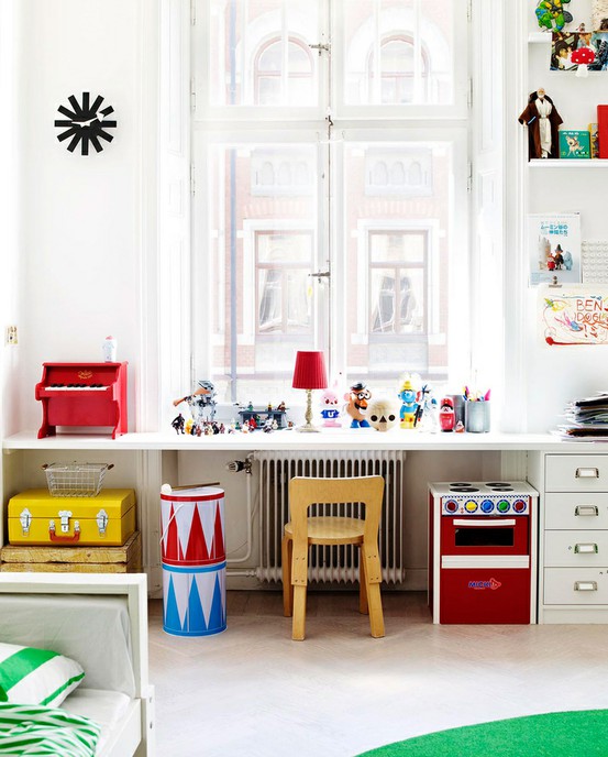 Lovely Scandinavian Kids Room Design
