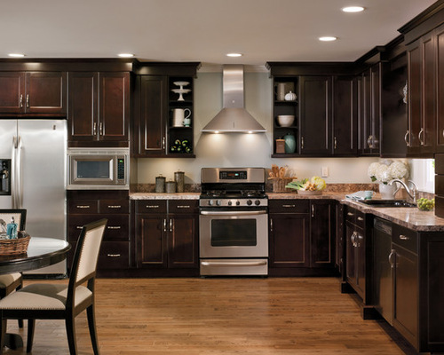 Modern Dark Cabinet Kitchen Designs