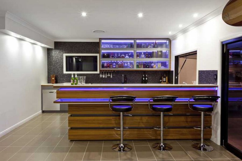 Modern-Home-Bar-Design-with-Purple-Lighting-Ideas