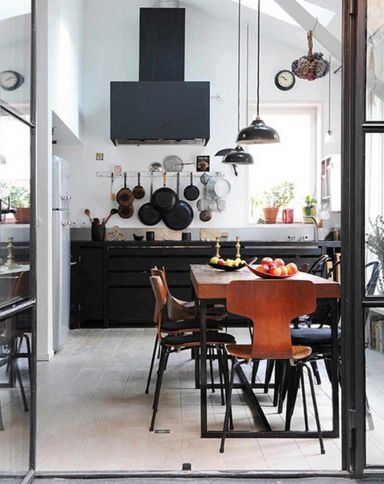 Modern-Industrial-Dining-Room-Design