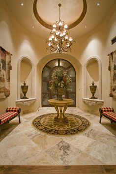 Nice Luxury Foyer Decorations