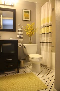 Nice Yellow Bathrooms