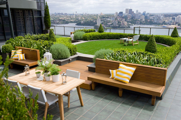Rooftop Garden Designs