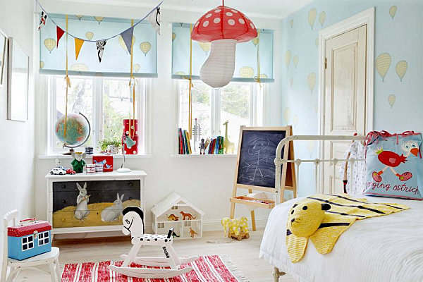 Scandinavian-bedroom-design-for-children