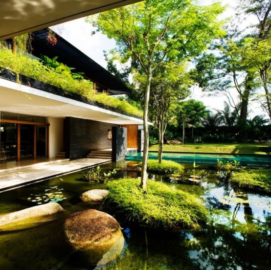 Stunning Backyard Pond Design Ideas