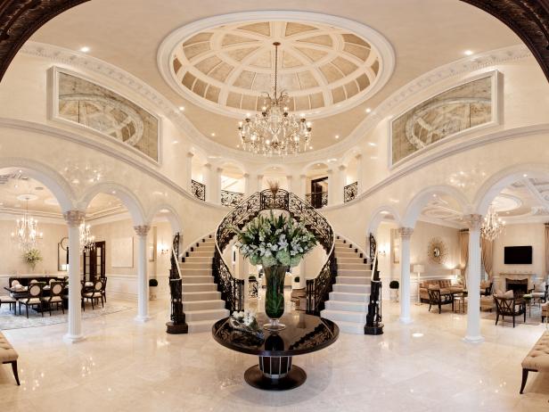 Stunning Luxury Foyer Decorations