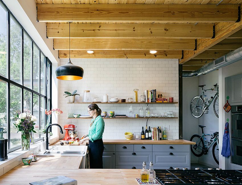 Tile-and-wood-meet-inside-this-lovely-industrial-kitchen
