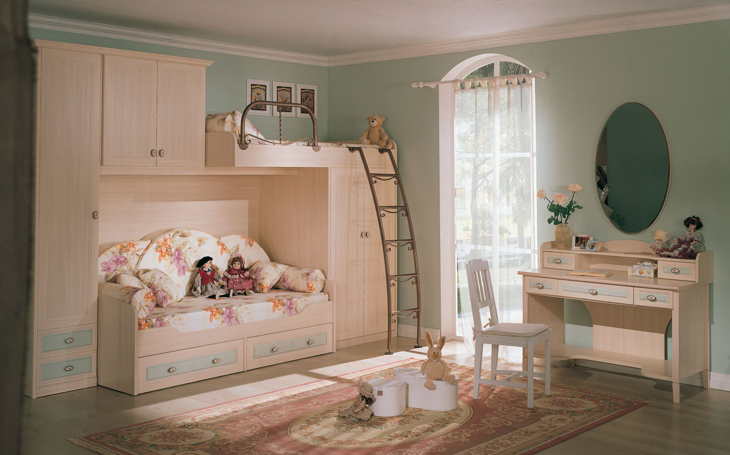 Victorian-Traditional-Kids-Room-Design
