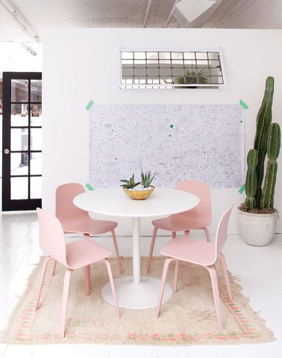 pink-dining-chairs