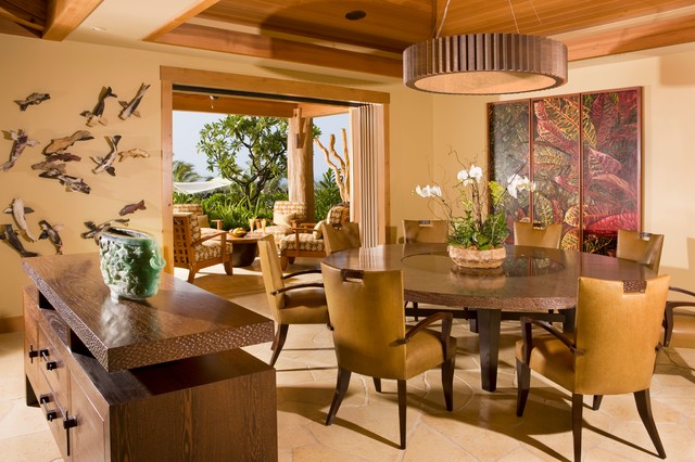 tropical-dining-room