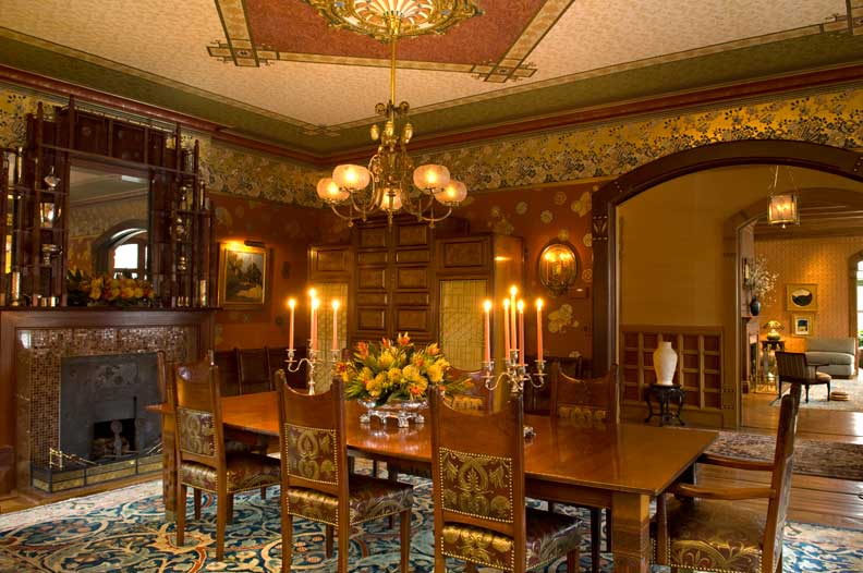 dining victorian decor interior charming classy site