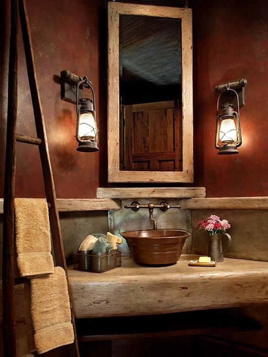 Awesome Rustic Bathroom Designs