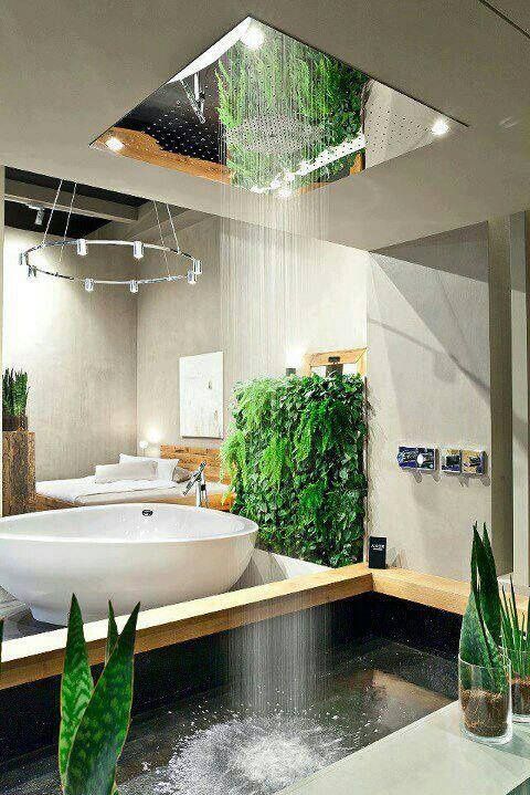 Bathroom Interiors with Natural Light
