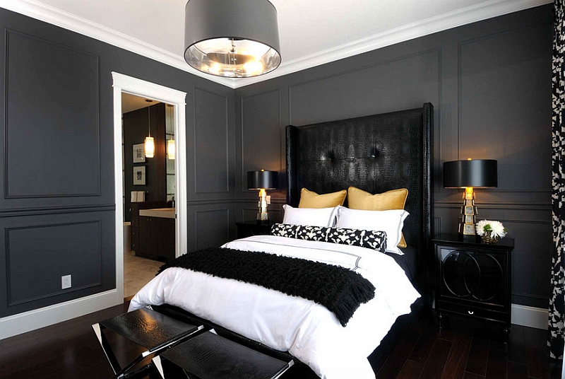 Black And White Bedroom Designs