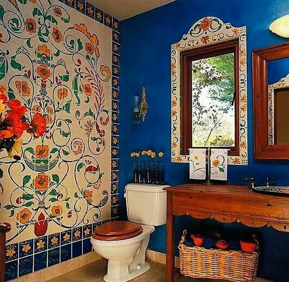 Bohemian-Bathroom