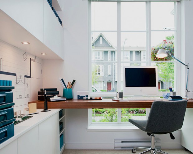 Classy Modern Home Office Design