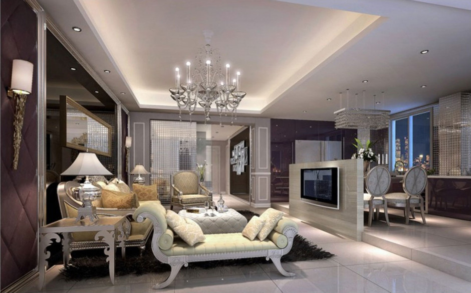 Classy Modern Luxury Living Room