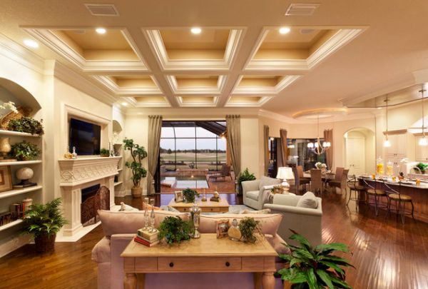 Elegant-ceiling-and-warm-lighting-gives-this-living-space-an-immaculate-appearance
