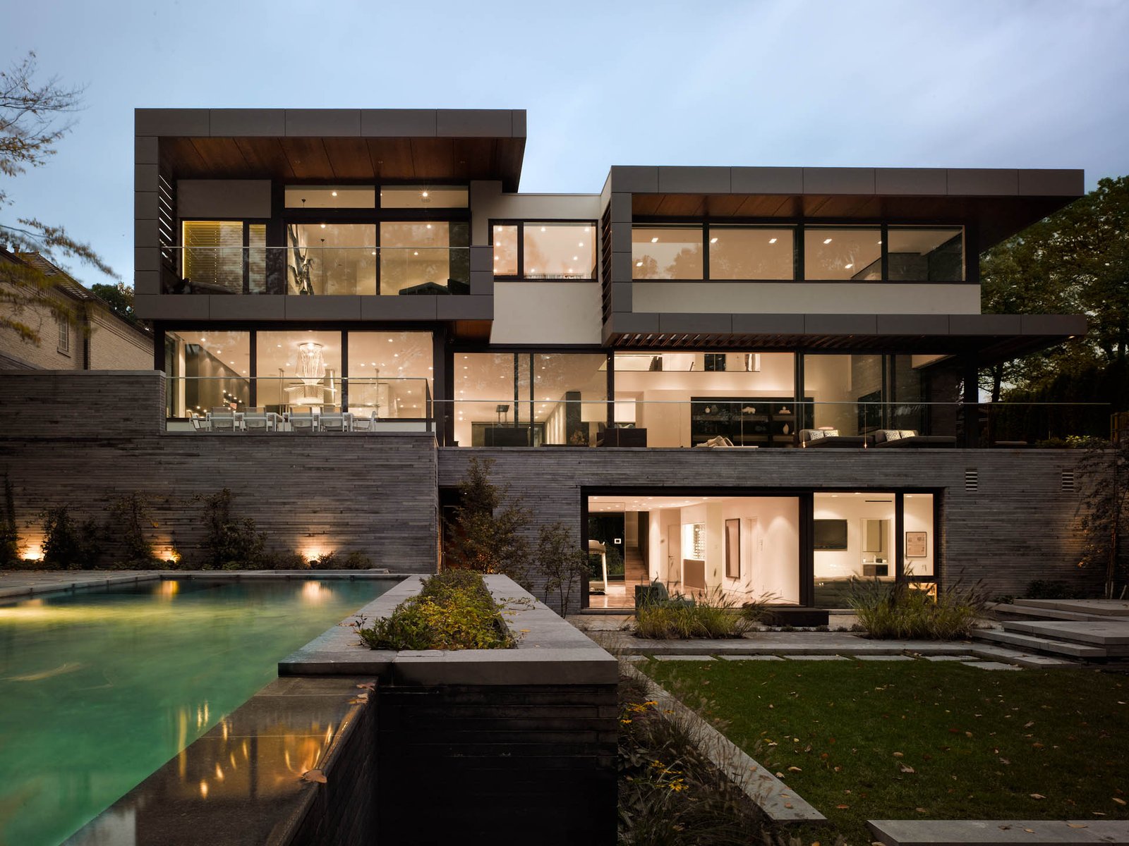 modern house exterior