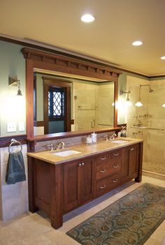 Fabulous Craftsman Bathroom Design