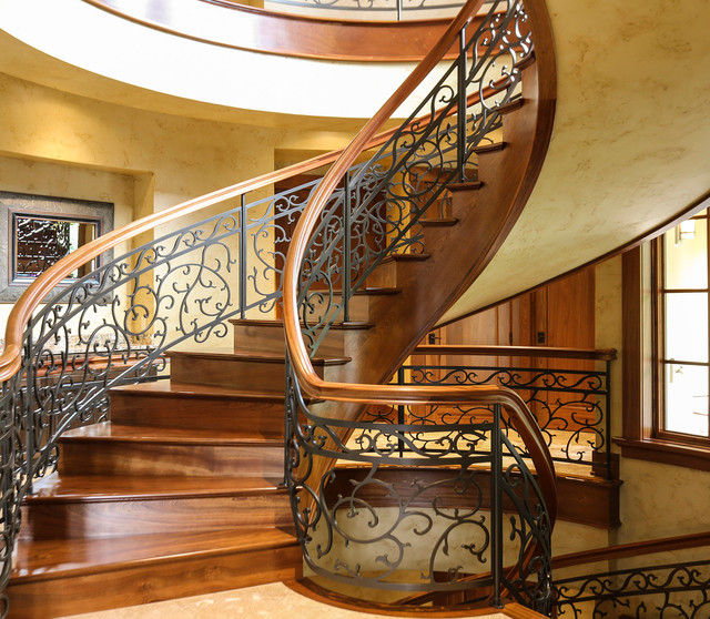 Fabulous Mediterranean Staircase Design