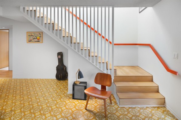 Fabulous Mid Century Staircase Design