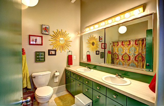 Gorgeous Mid Century Bathroom Design