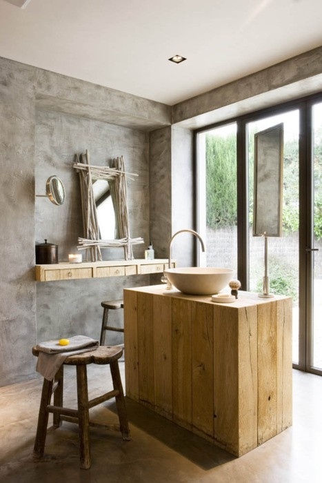 Gorgeous Rustic Bathroom Designs